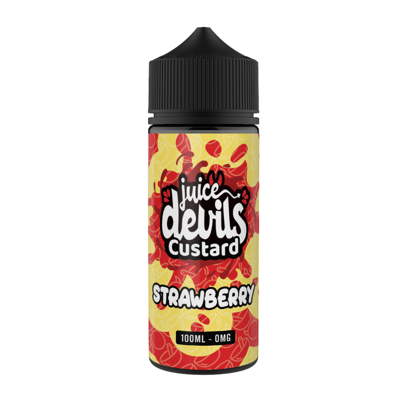 Juice Devils Strawberry Custard – 100ml Shortfill