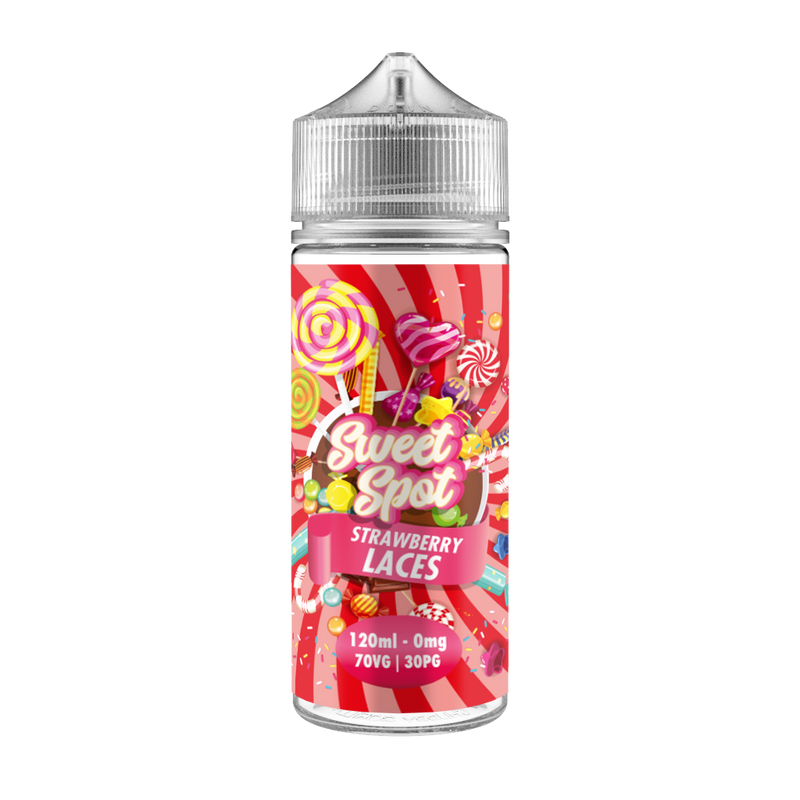 Sweet Spot  - Strawberry Laces 100ml Shortfill E-Liquid