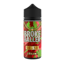 Broke Baller - Strawi 80ml Shortfill E-Liquid