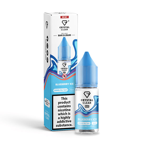 BLUEBERRY ICE 10ML BY CRYSTAL CLEAR