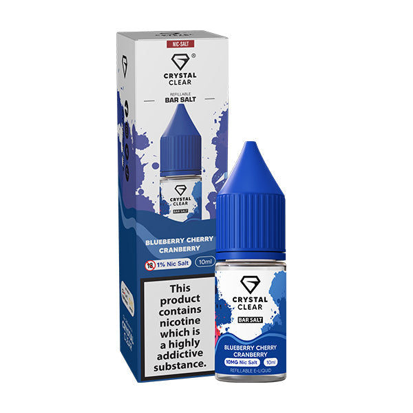 BLUEBERRY CHERRY CRANBERRY 10ML BY CRYSTAL CLEAR