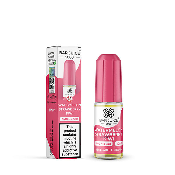 WATERMELON STRAWBERRY KIWI 10ML BY BAR JUICE 5000