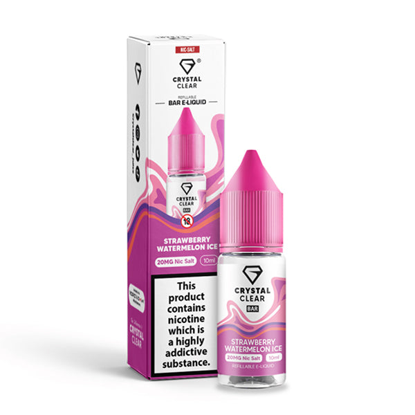 STRAWBERRY WATERMELON ICE 10ML BY CRYSTAL CLEAR