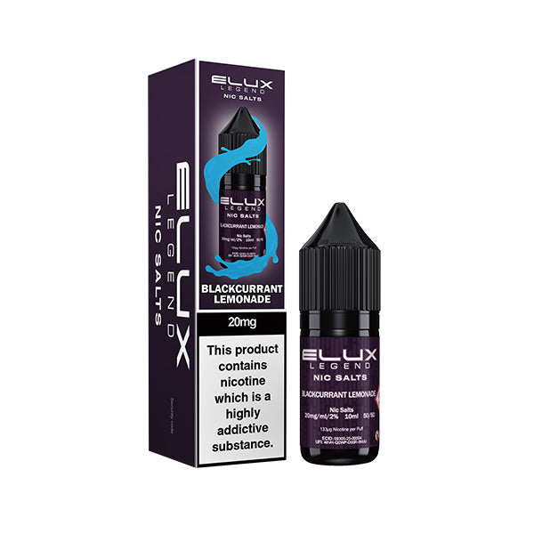 BLACKCURRANT LEMONADE 10ML BY ELUX LEGEND