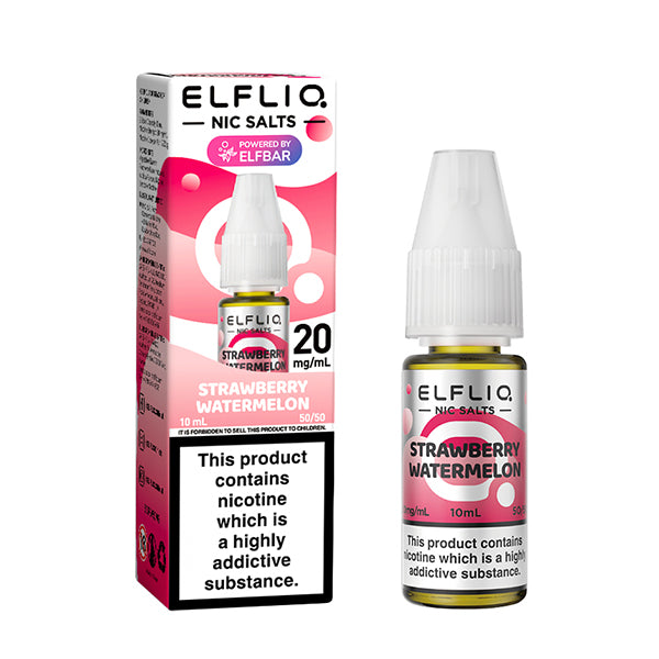 STRAWBERRY WATERMELON 10ML ELFLIQ BY ELF BAR