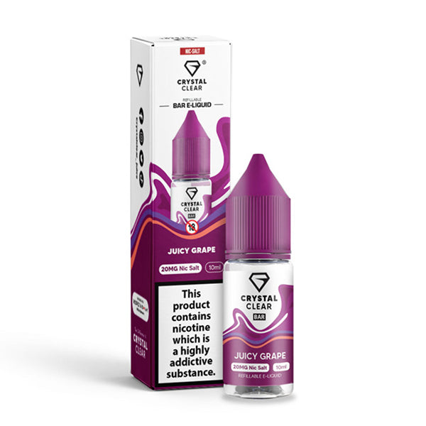 JUICY GRAPE 10ML BY CRYSTAL CLEAR