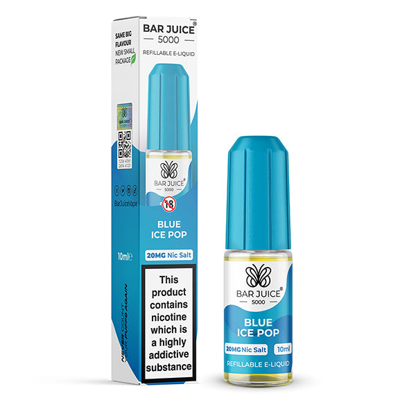 BLUE ICE POP 10ML BY BAR JUICE 5000
