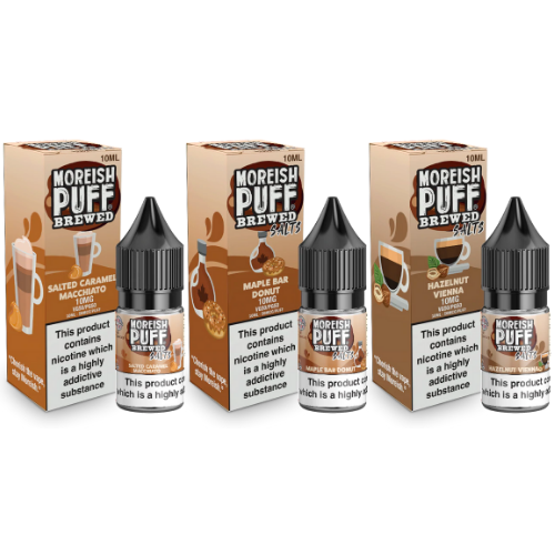 Moreish Puff Salt - Brewed - 20mg - 10ml