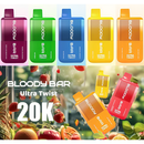 Bloody Bar Ultra Twist Dual Flavours Disposable Vape Kit, 20K Puffs (Flavour Options)