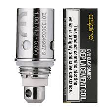 Aspire BVC Coils 1.8 Ohm - (Pack of 5)