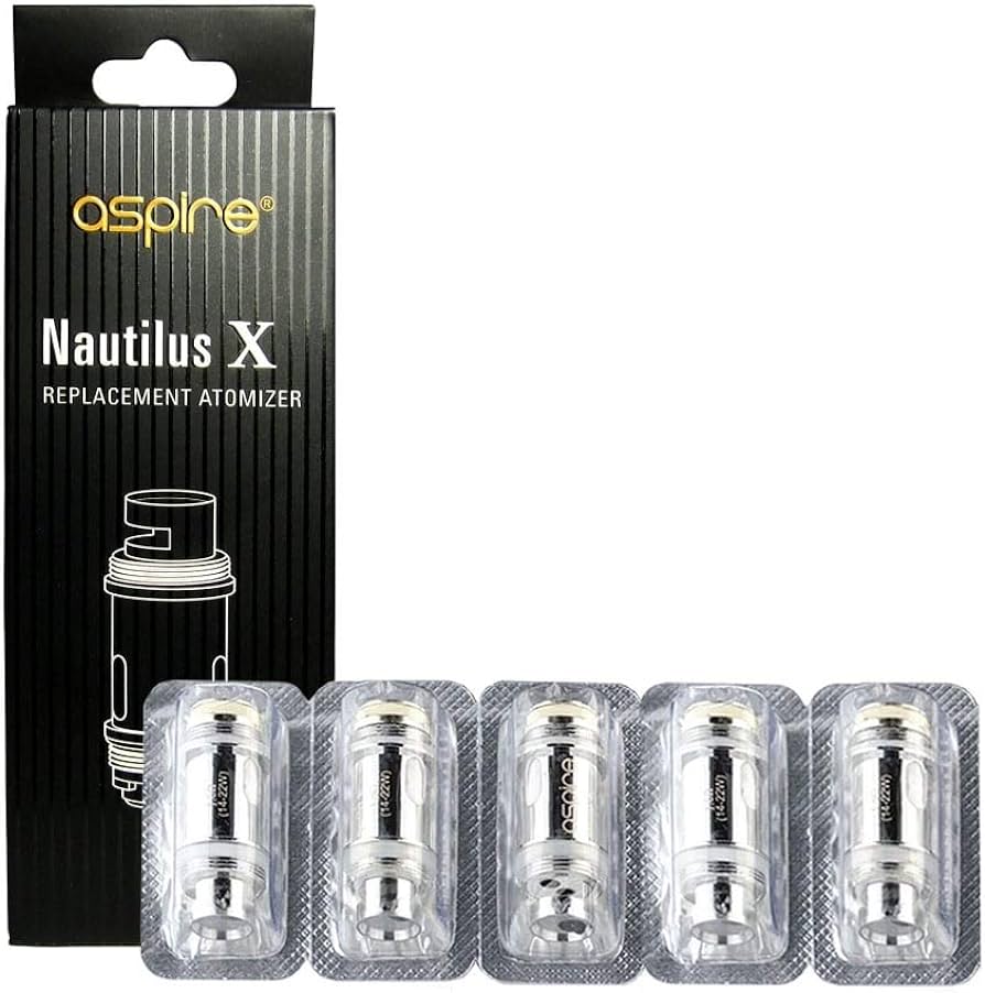 Aspire Nautilus X Replacement Atomizer Coils (5 pack)