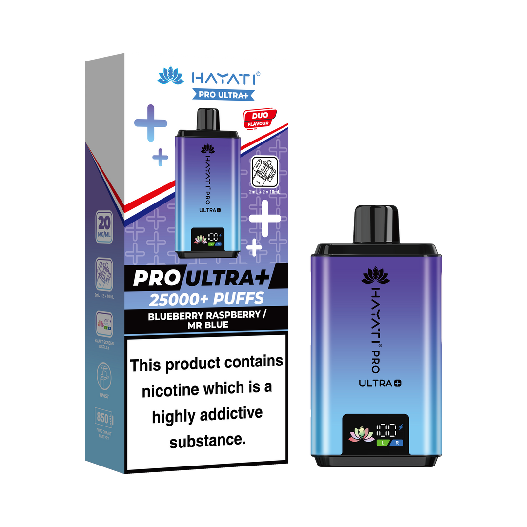 Hayati Pro Ultra Plus 25K Prefilled Kit - 20mg