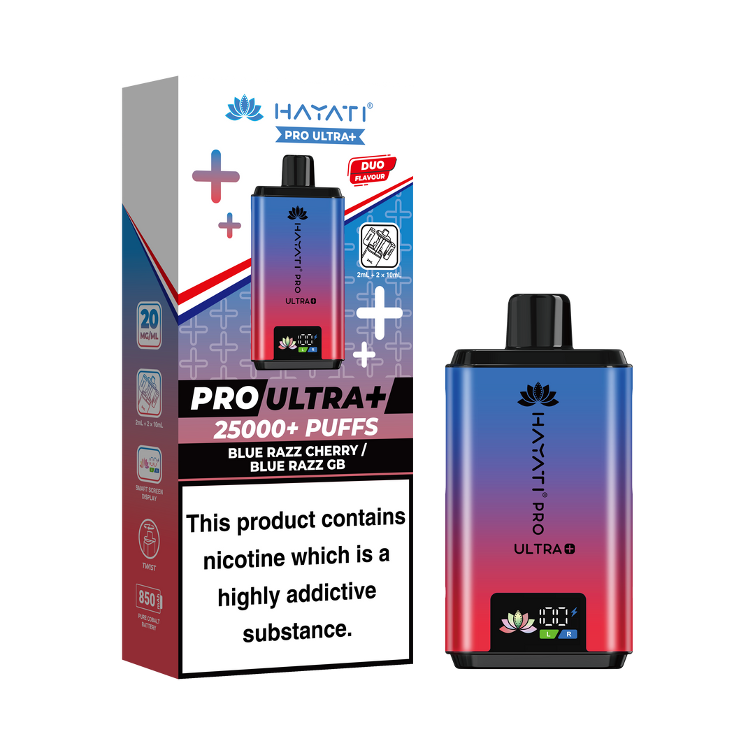 Hayati Pro Ultra Plus 25K Prefilled Kit - 20mg