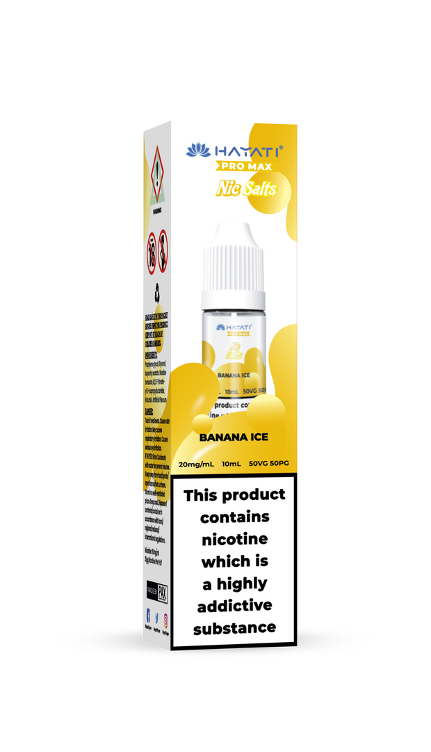 BANANA ICE 10ML PRO MAX BY HAYATI