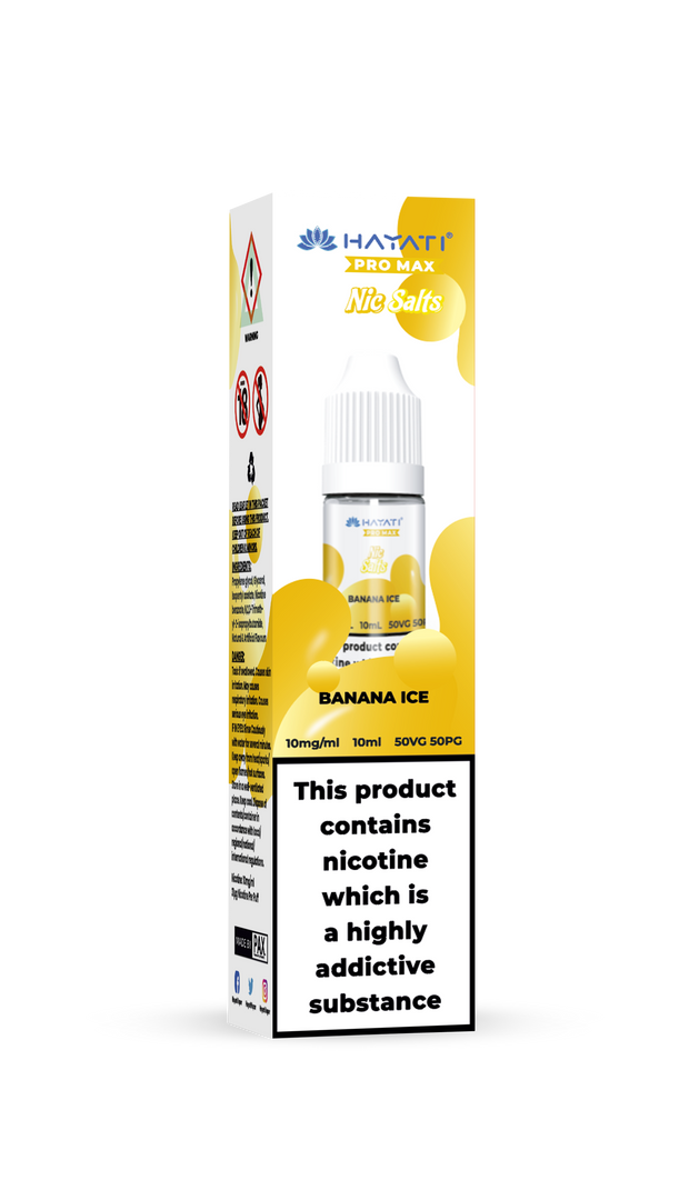 BANANA ICE 10ML PRO MAX BY HAYATI