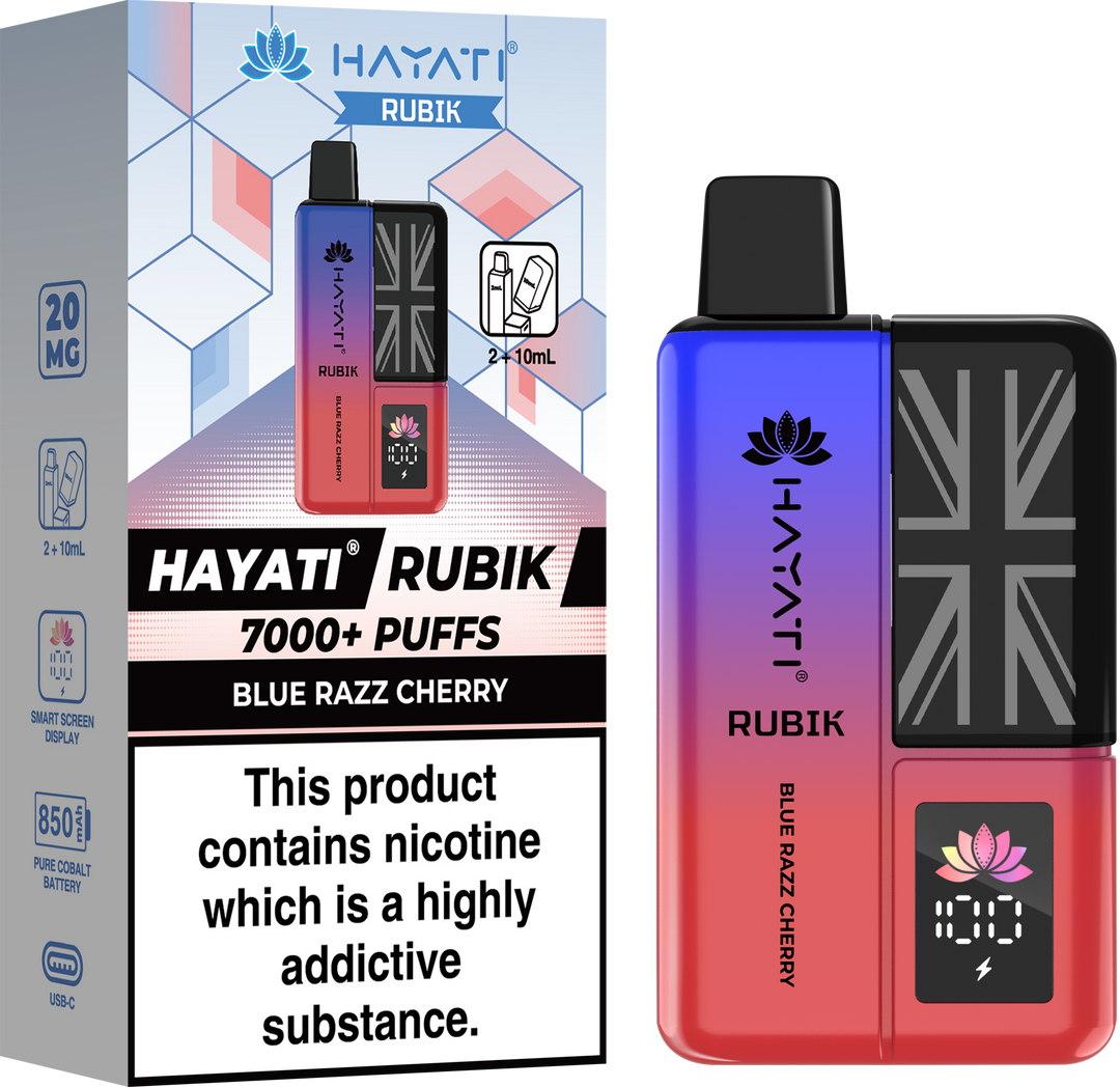 Hayati Rubik 7000 + Prefilled Pod Kit - 20mg