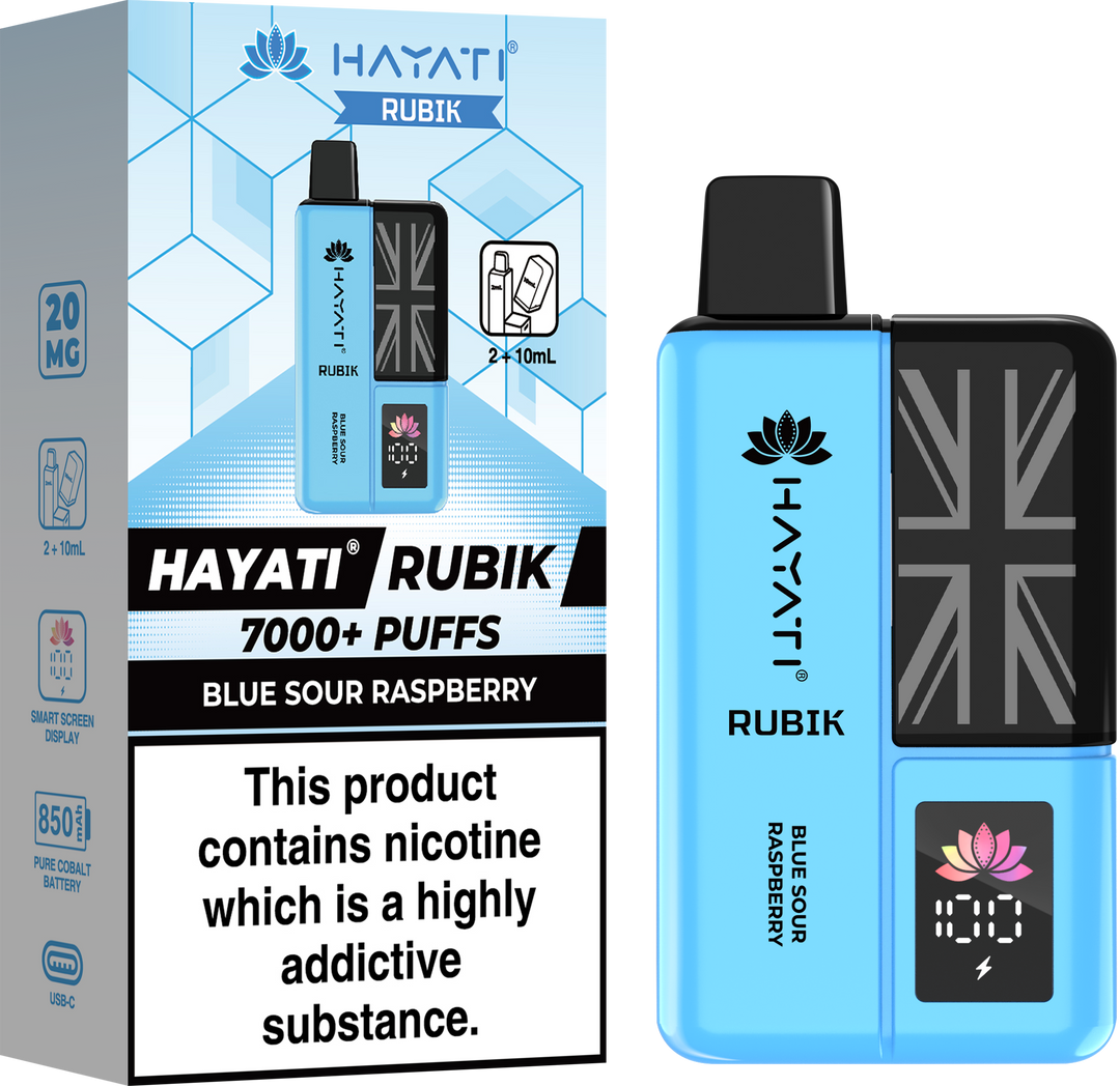 Hayati Rubik 7000 + Prefilled Pod Kit - 20mg