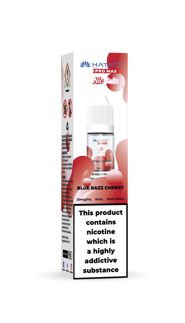 BLUE RAZZ CHERRY 10ML PRO MAX BY HAYATI