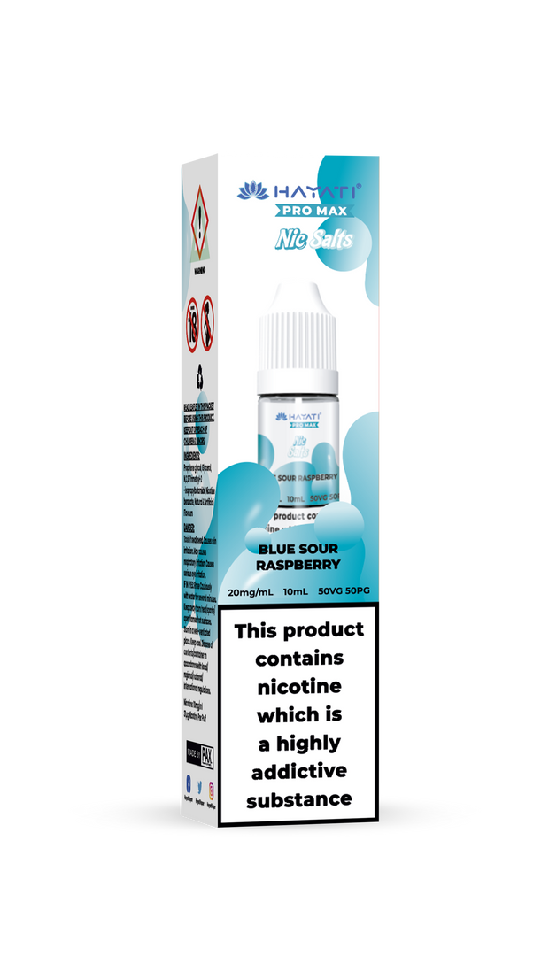 BLUE SOUR RASPBERRY 10ML PRO MAX BY HAYATI