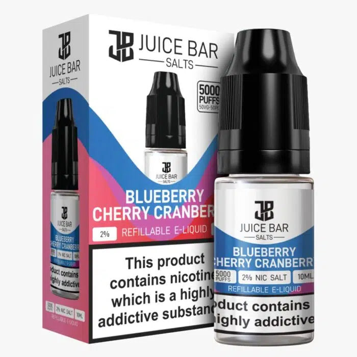 BLUEBERRY CHERRY CRANBERRY 10ML BY JUICE BAR