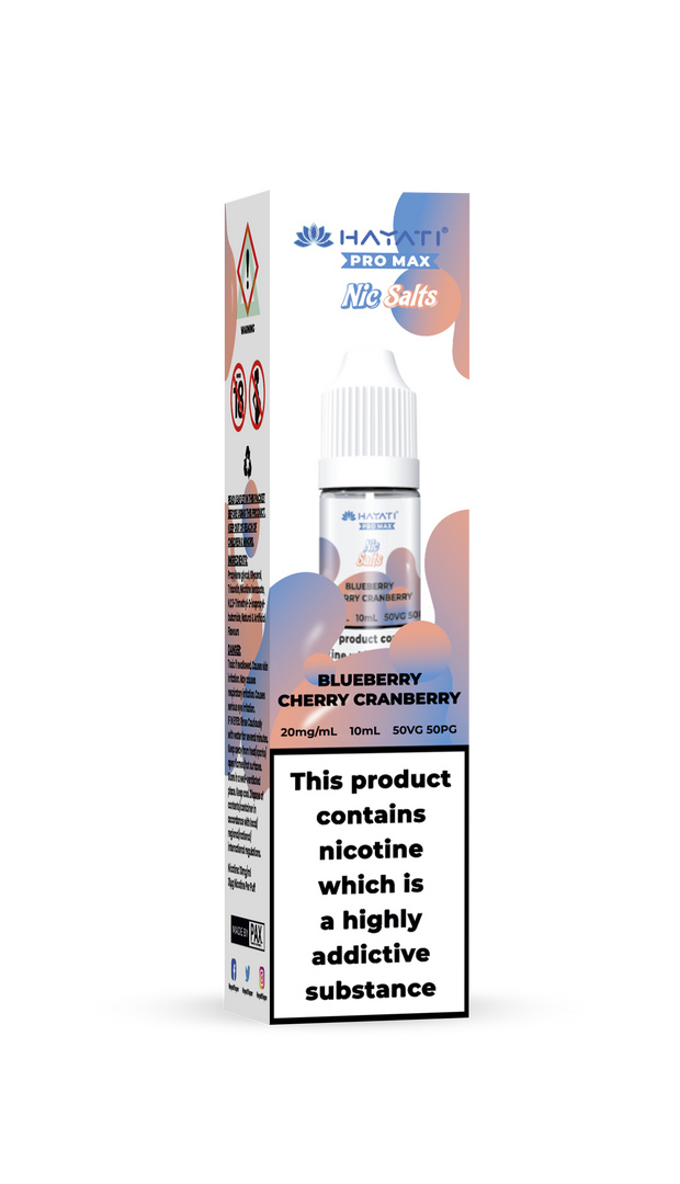 BLUEBERRY CHERRY CRANBERRY 10ML PRO MAX BY HAYATI