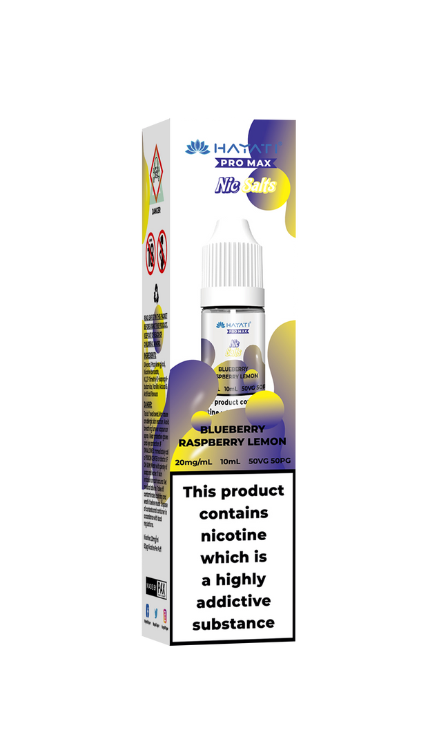 BLUEBERRY RASPBERRY LEMON 10ML PRO MAX BY HAYATI