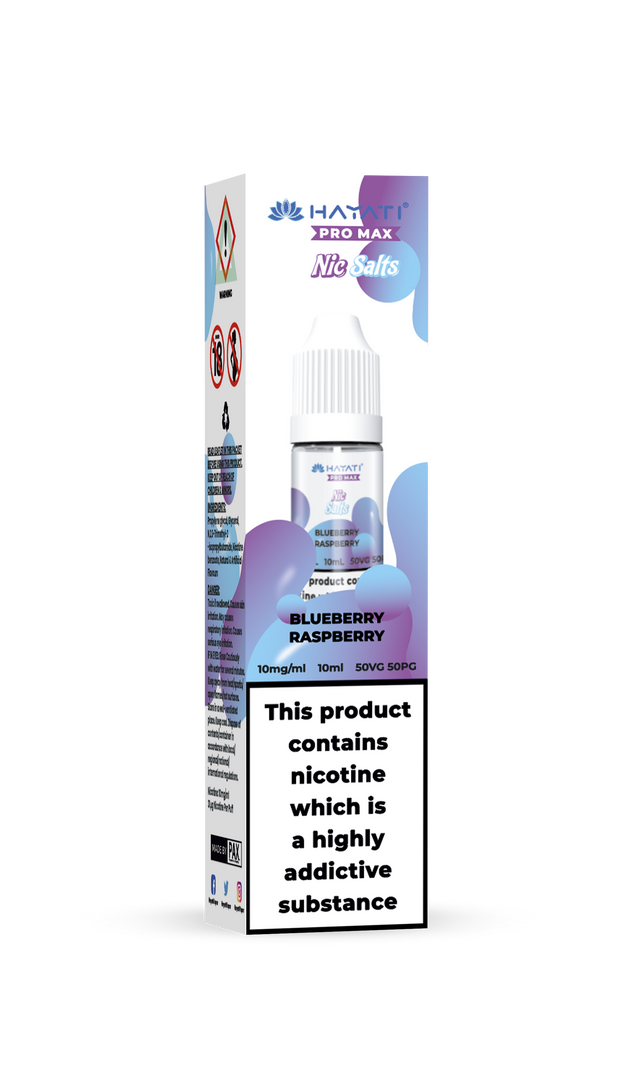 BLUE RASPBERRY 10ML PRO MAX BY HAYATI