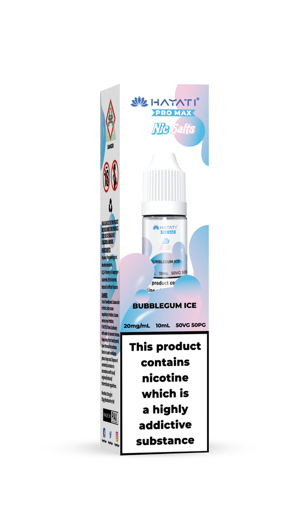 BUBBLEGUM ICE 10ML PRO MAX BY HAYATI