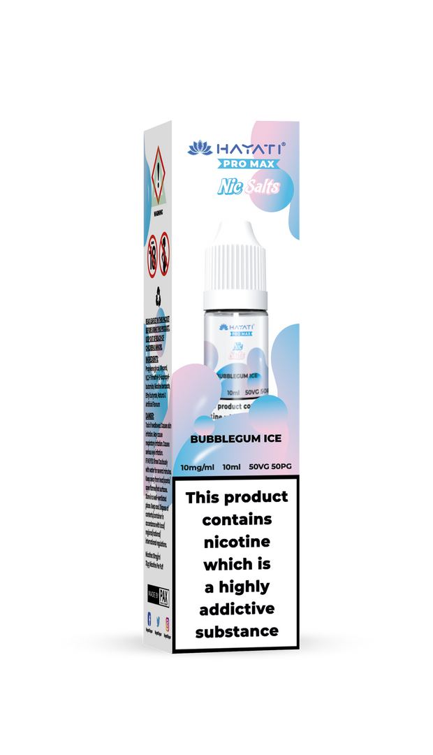 BUBBLEGUM ICE 10ML PRO MAX BY HAYATI