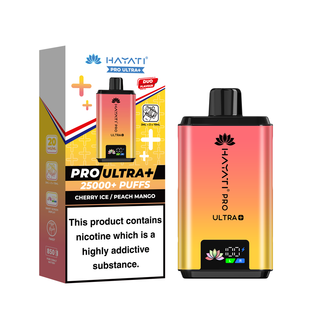 Hayati Pro Ultra Plus 25K Prefilled Kit - 20mg
