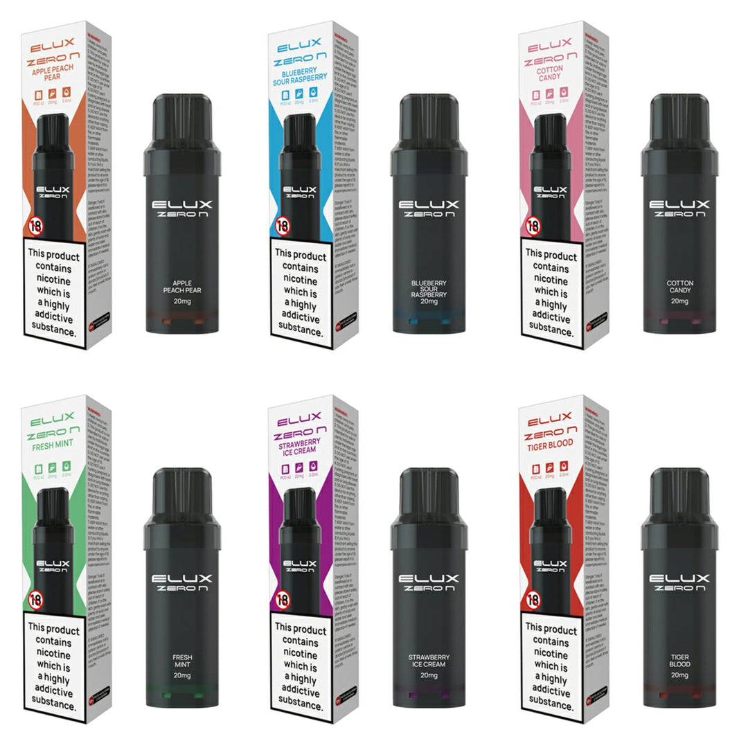 Elux Zero N Replacement Pod - 2pcs - 2ml