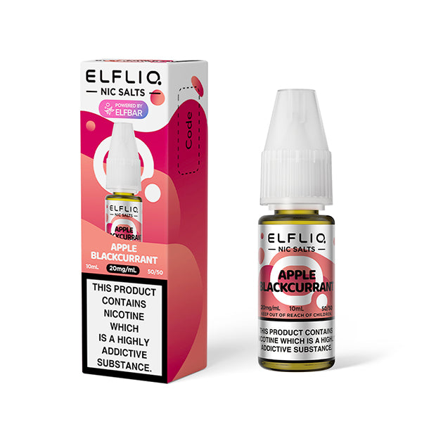 APPLE BLACKCURRANT 10ML ELFLIQ BY ELF BAR