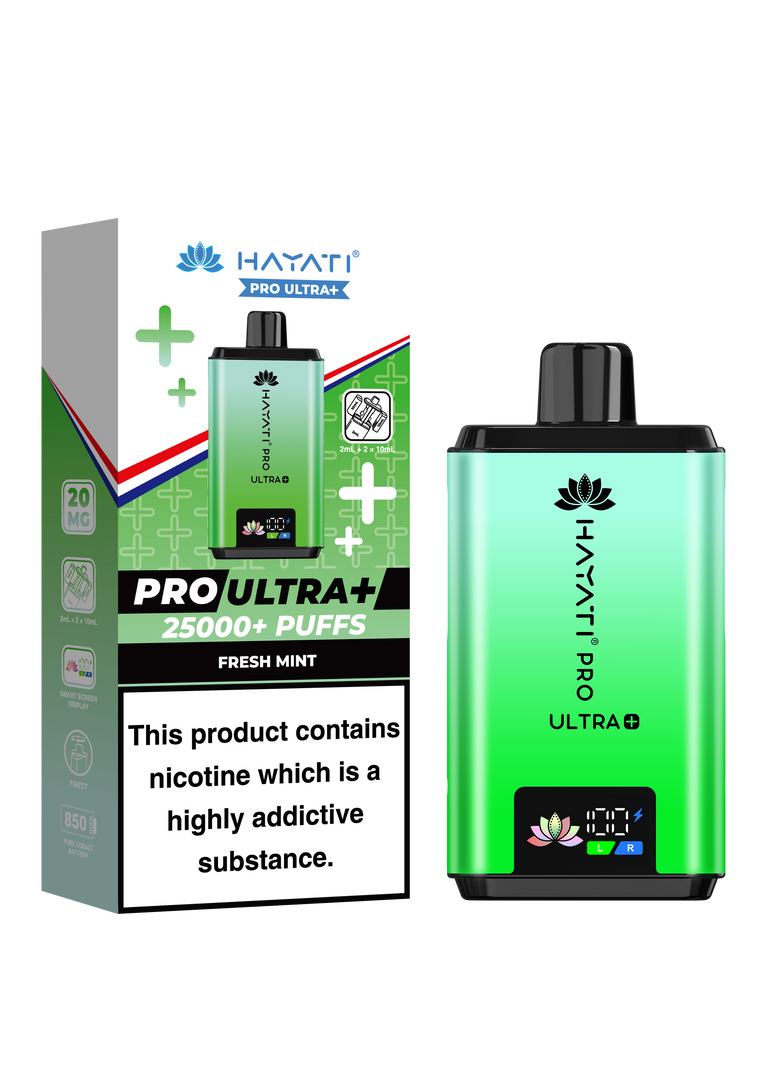 Hayati Pro Ultra Plus 25000 Prefilled Kit - 20mg