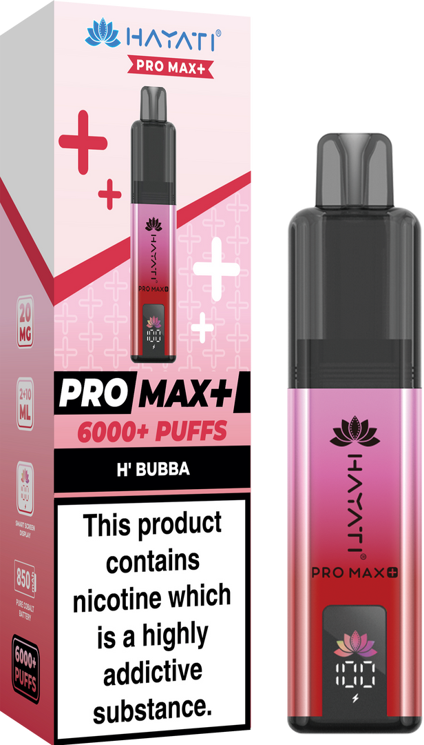 Hayati Pro Max 6000+ Prefilled Pod Kit