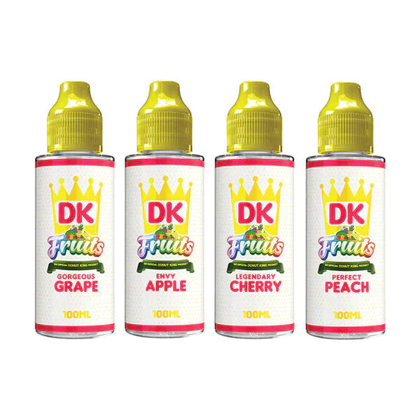 Donut King Fruits - 100ml Shortfill - 0mg
