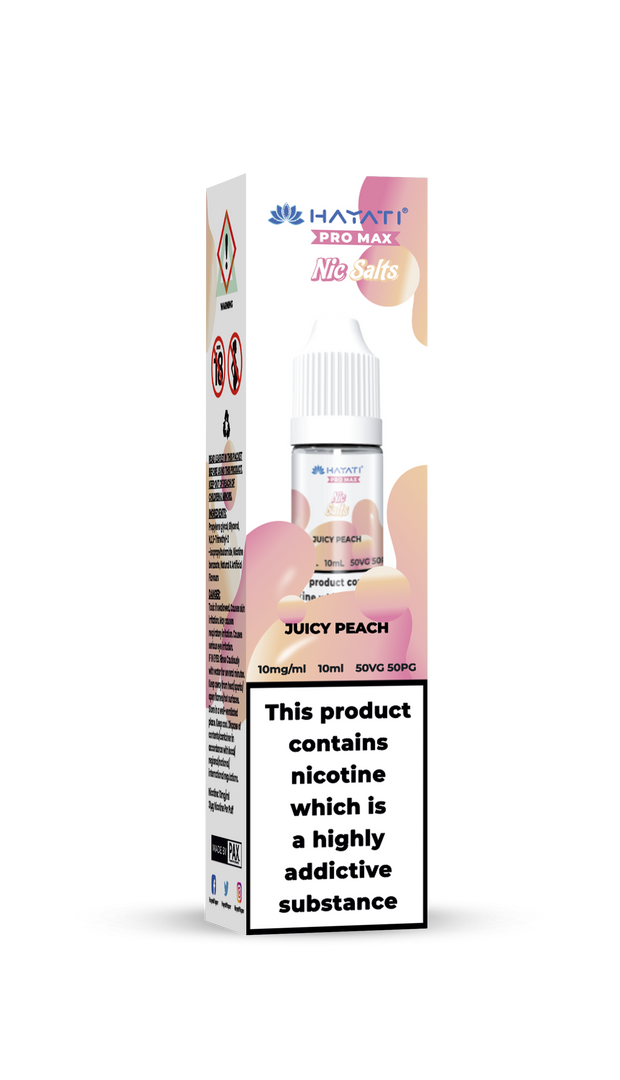 JUICY PEACH 10ML PRO MAX BY HAYATI