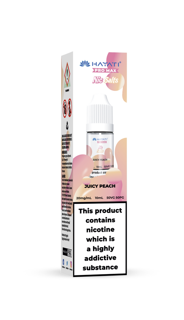 JUICY PEACH 10ML PRO MAX BY HAYATI
