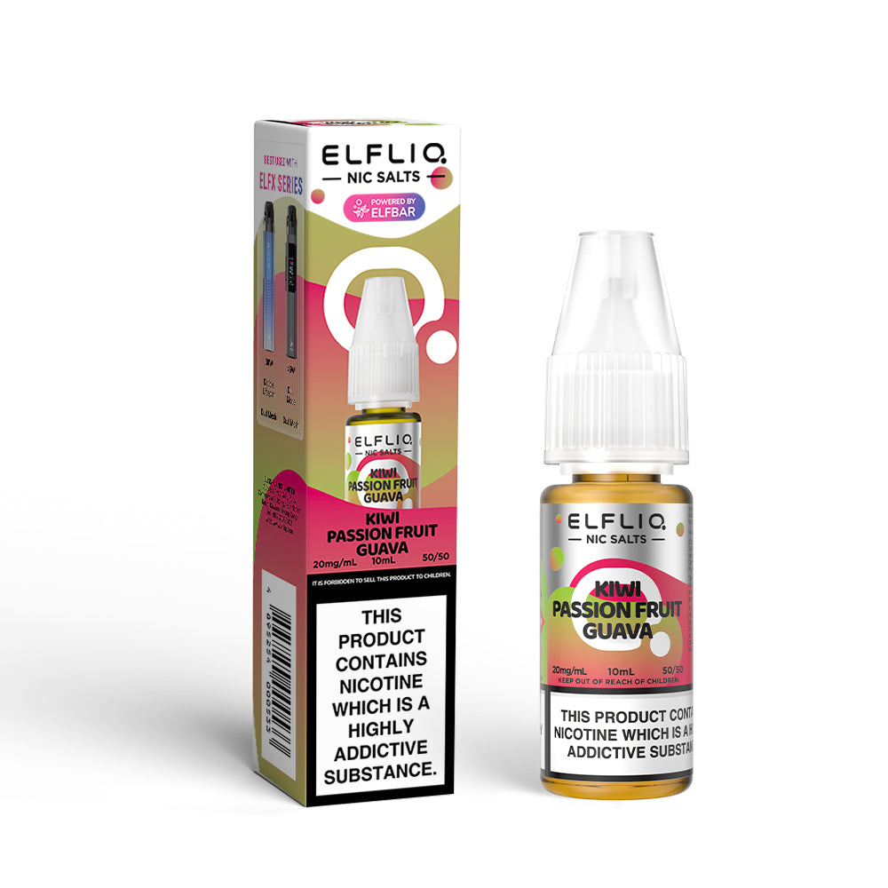 KIWI PASSIONFRUIT GUAVA 10ML ELFLIQ BY ELF BAR