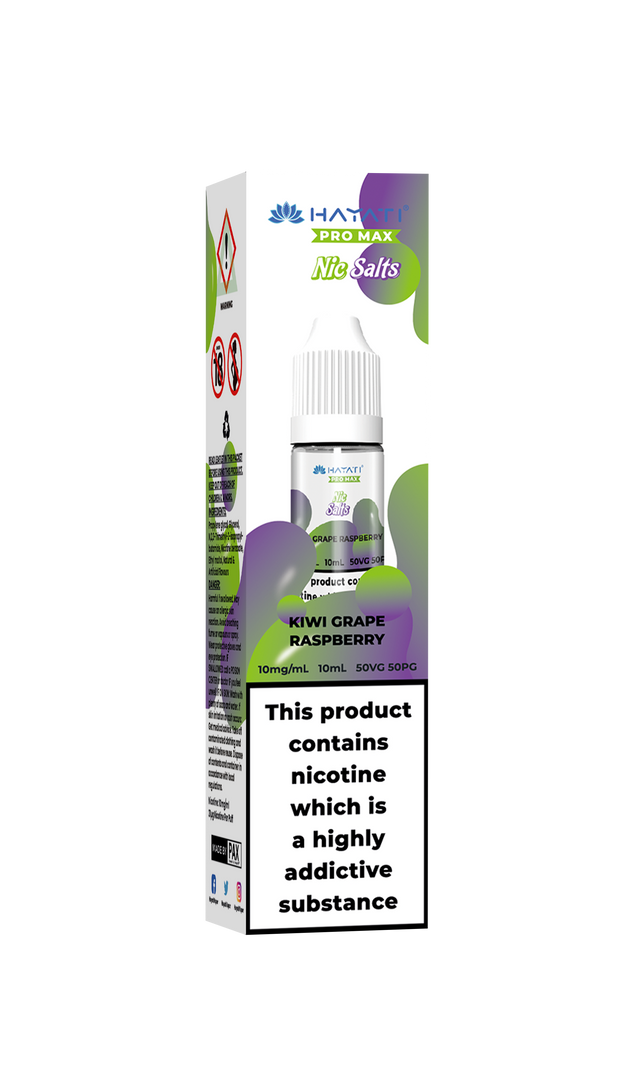 KIWI GRAPE RASPBERRY 10ML PRO MAX BY HAYATI
