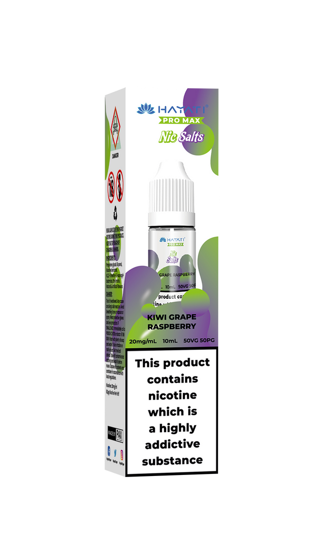 KIWI GRAPE RASPBERRY 10ML PRO MAX BY HAYATI