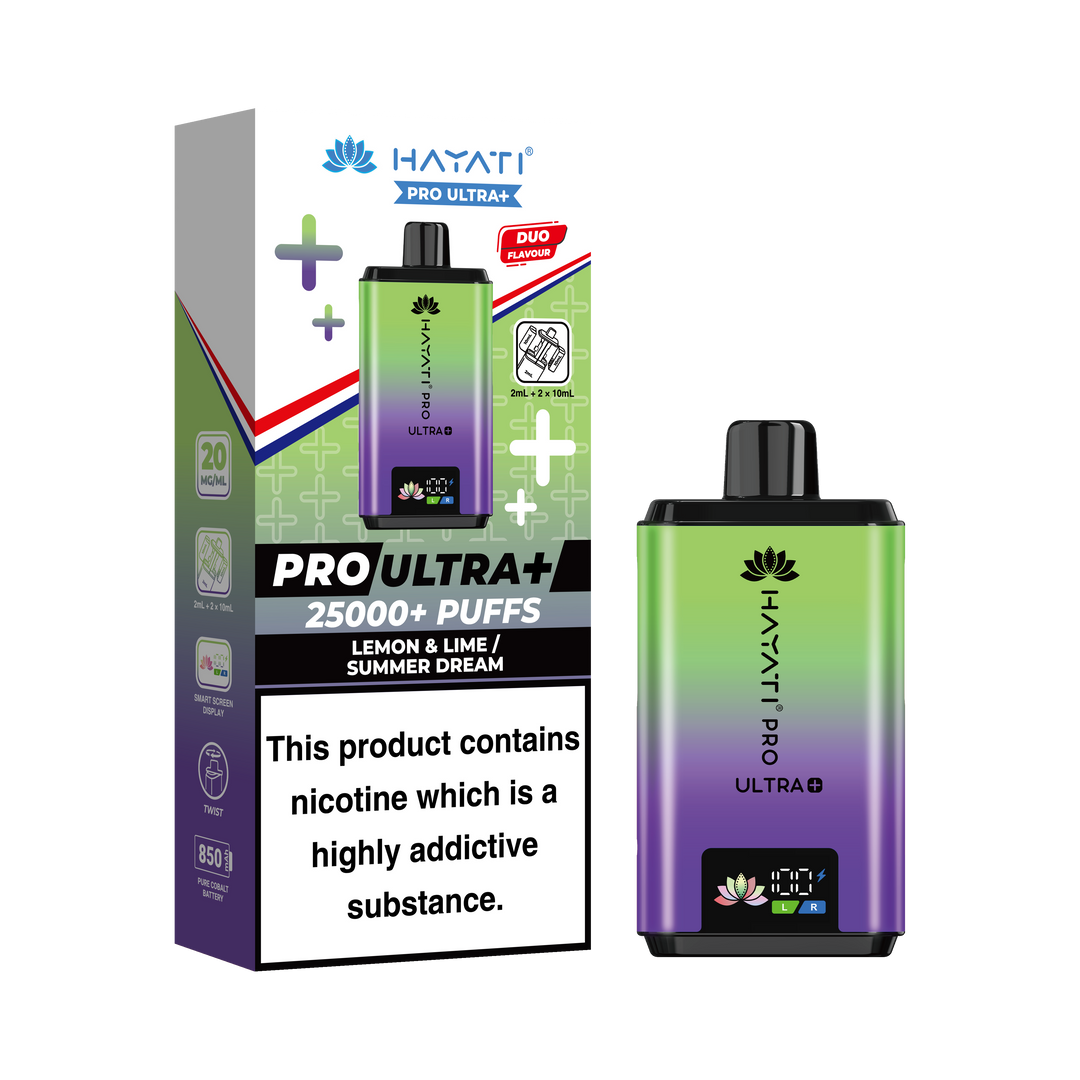 Hayati Pro Ultra Plus 25K Prefilled Kit - 20mg