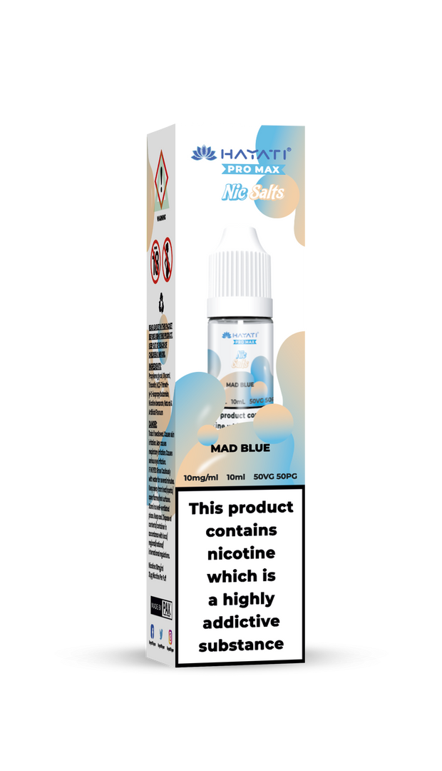 MAD BLUE PASSIONFRUIT 10ML PRO MAX BY HAYATI