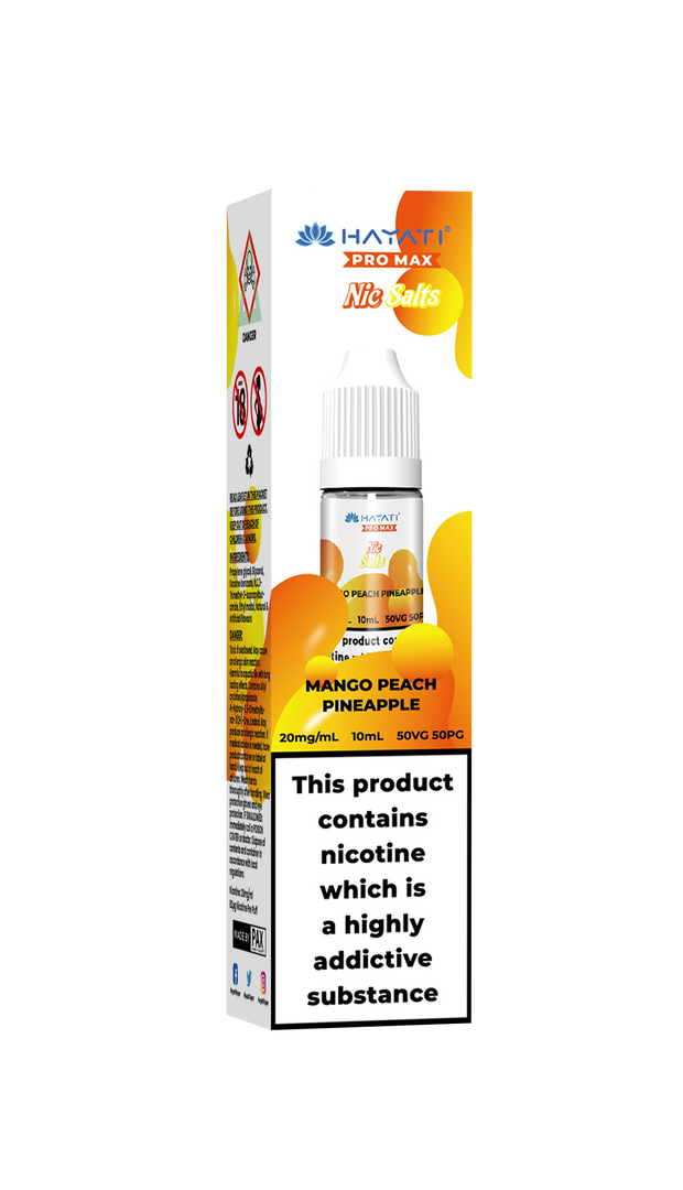 MANGO PEACH PINEAPPLE 10ML PRO MAX BY HAYATI