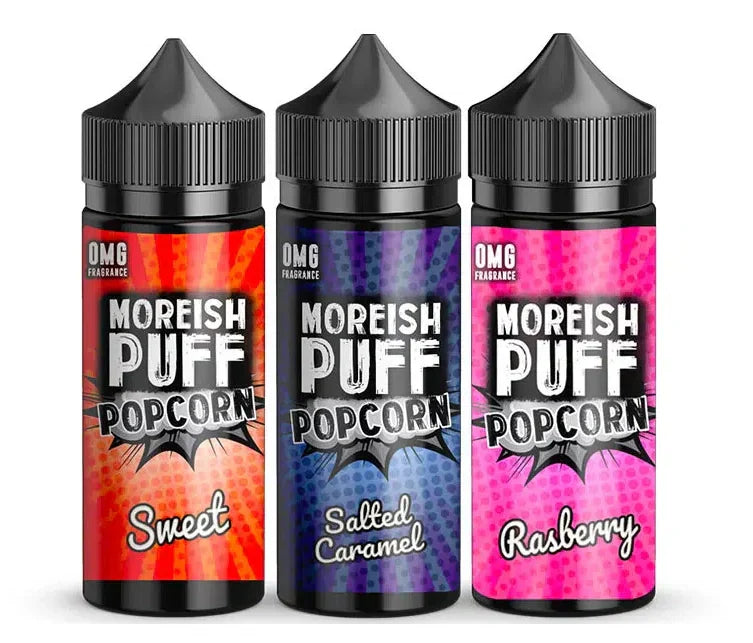 Moreish Puff - Popcorn - 100ml Shortfill - 0mg