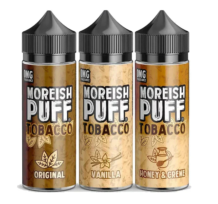 Moreish Puff - Tobacco - 100ml Shortfill - 0mg