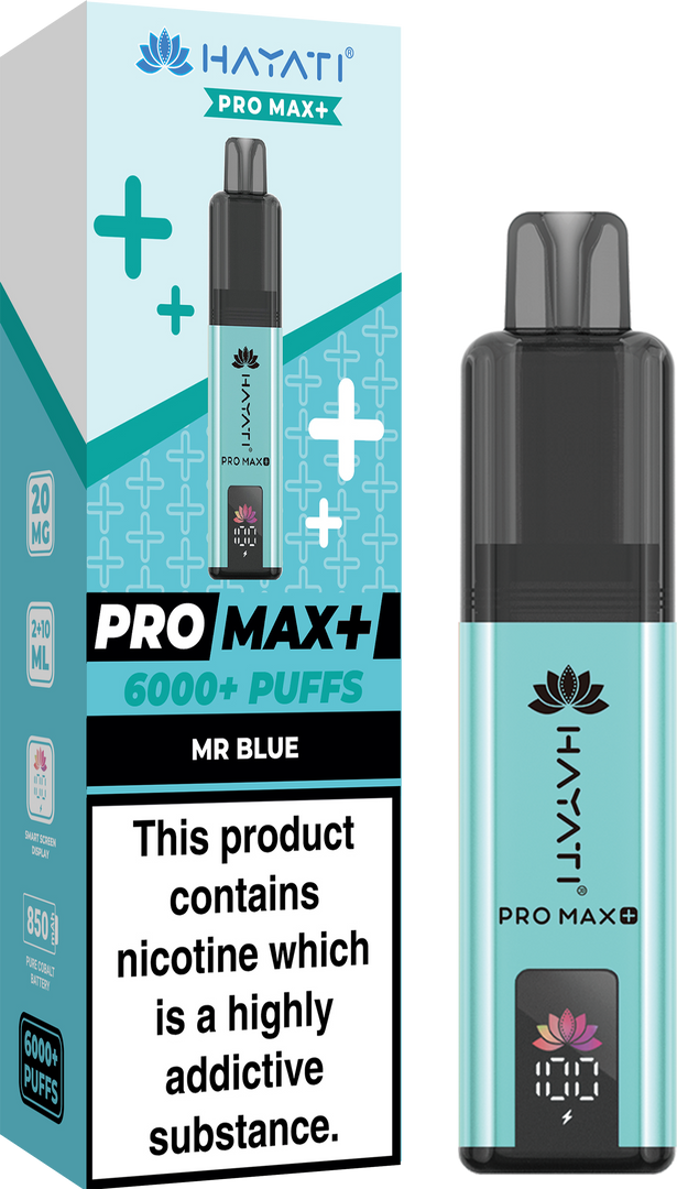 Hayati Pro Max 6000+ Prefilled Pod Kit