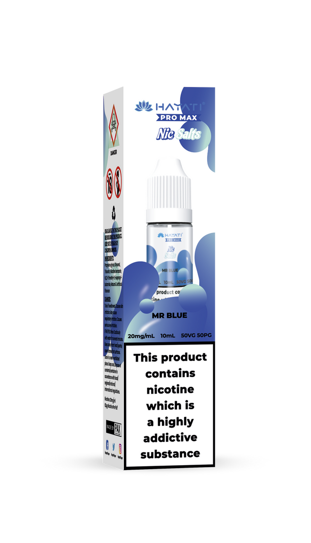 MR BLUE PASSIONFRUIT 10ML PRO MAX BY HAYATI