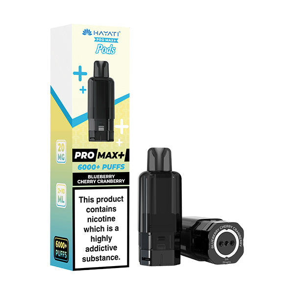 Hayati Pro Max 6000+ Prefilled Pods - 20mg