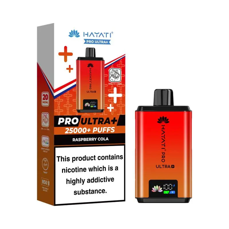 Hayati Pro Ultra Plus 25K Prefilled Kit - 20mg