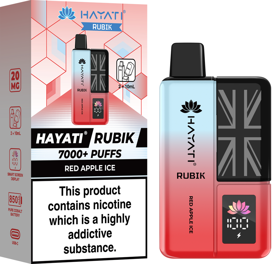 Hayati Rubik 7000 + Prefilled Pod Kit - 20mg